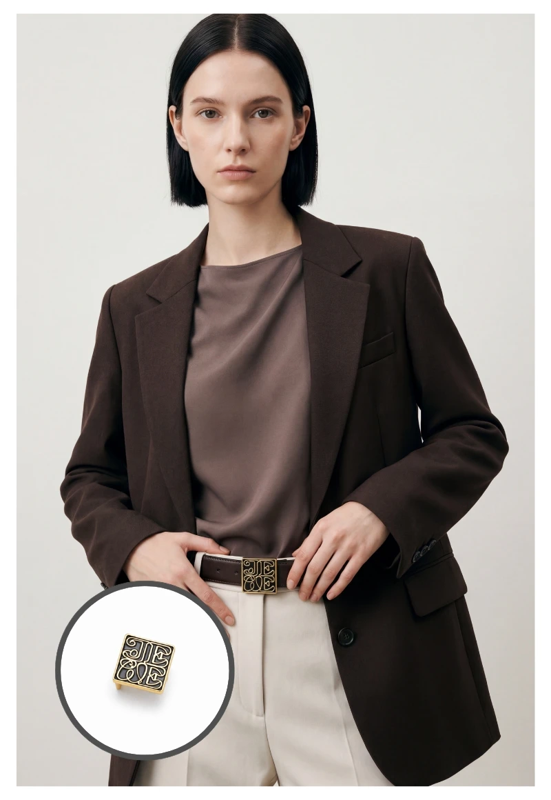 Custom Logo Belt Buckle