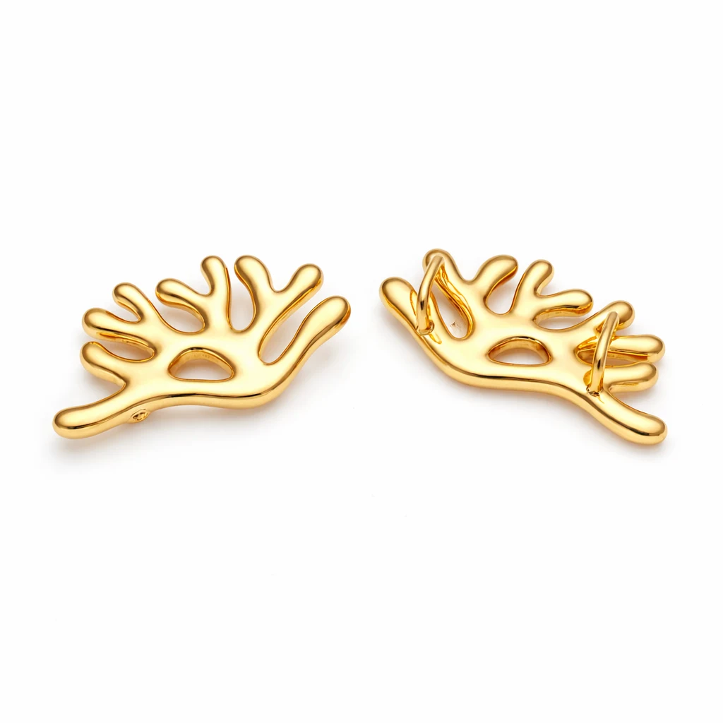 Gold Coral Buckle