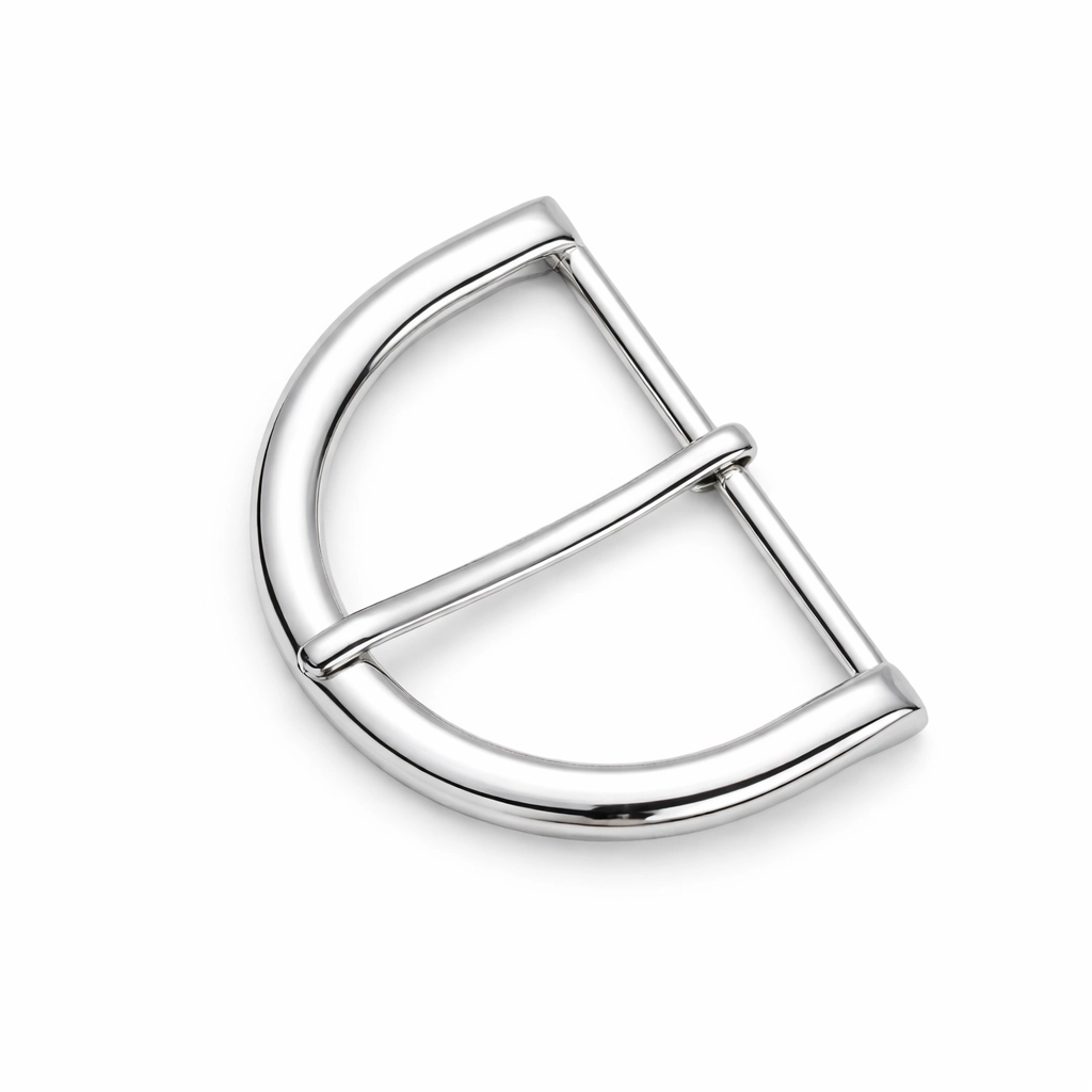 Silver D Buckle